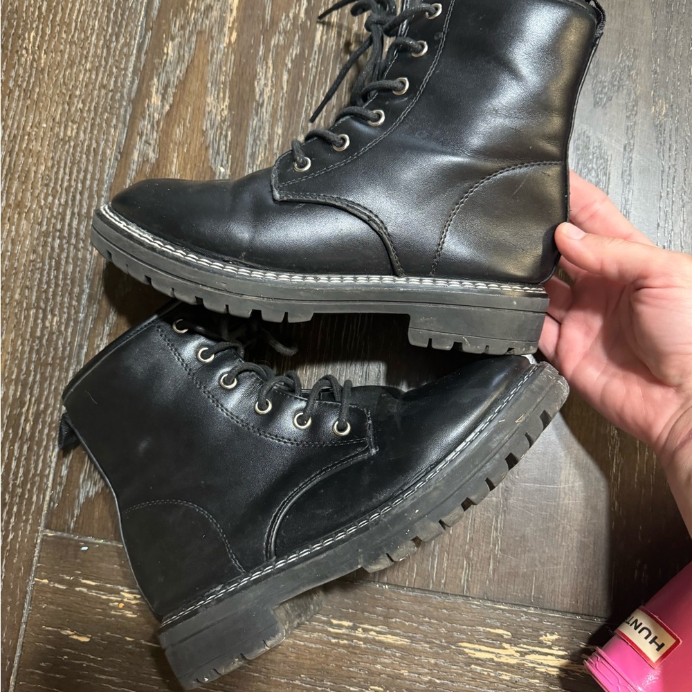 Black boots